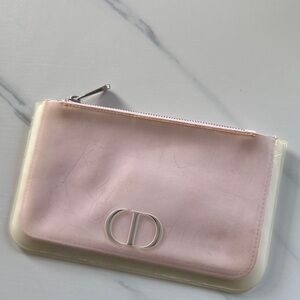 Dior Pink and Black Clutch